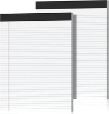 2 Pack Legal Pads 8.5 x 11 College Ruled Note Pads 8.5 x 11 Notepads 8.5 x 11 M