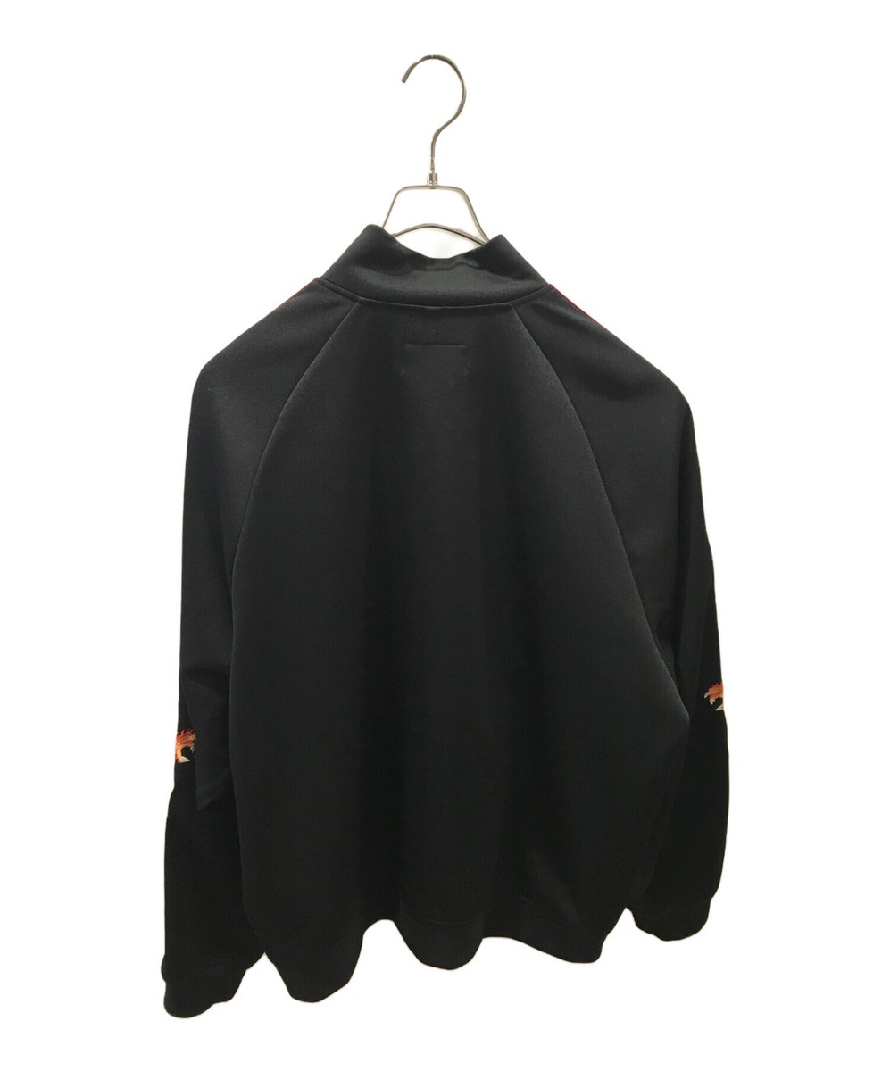 doublet chaos embroidery track jacket Size: L Black Men doublet chaos embroidery track jacket Size: L Black Men