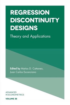 Regression Discontinuity Designs: Theory and Applications by R. Carter Hill (Eng