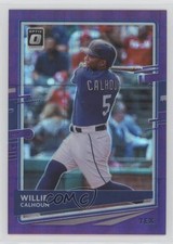 2020 Panini Donruss Optic FOTL Purple Pandora Prizm /99 Willie Calhoun #152 0q1p