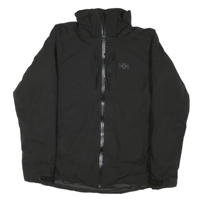 HELLY HANSEN Damen Outdoorjacke schwarz L Polyestermischung Reißverschluss uni leicht