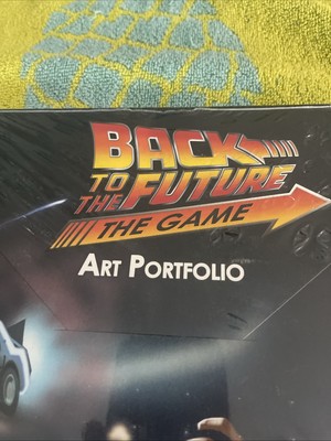 Vintage Back To The Future ART PORTFOLIO VG RARE SEALED MINT