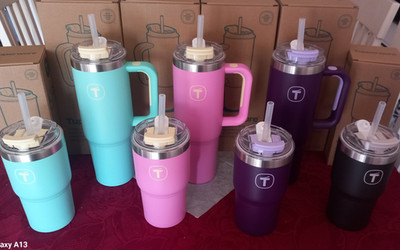  Tupperware Big T. Tumbler Thermobecher Farb und Größen Wahl Neu/OVP 