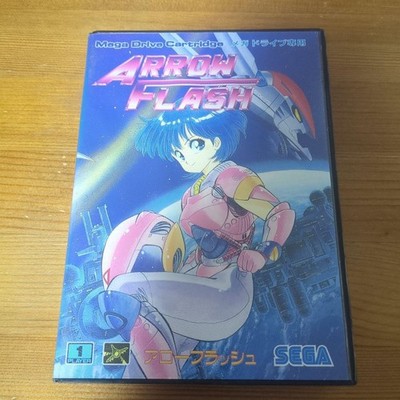 ARROW FLASH SEGA MEGA DRIVE Cartridge NTSC-Japan Tested