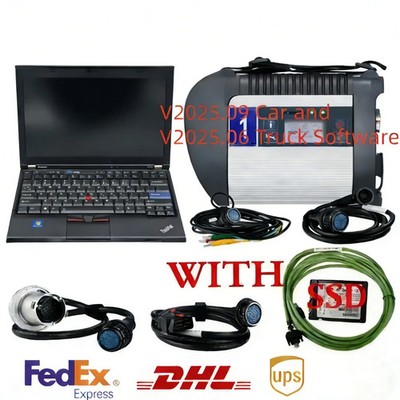 2025.09 For Mercedes MB Star C4 DOIP Xentry truck car Diagnostic scanner X230