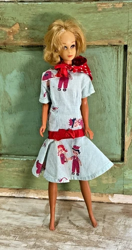 Vintage 1966 Mattel Francie Doll TNT Blonde Bendable Legs TLC Outfit