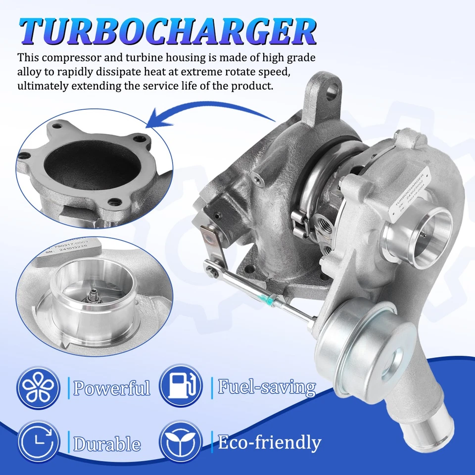 OEM TURBO TURBOCHARGER FOR 2010-2019 Ford Taurus Lincoln MKT V6 3.5L MGT1549SL Foto 2 de 4