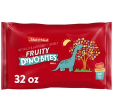 (Free Duty Tax) Malt-O-Meal Fruity Dyno Bites Cereal, Gluten Free Breakfast