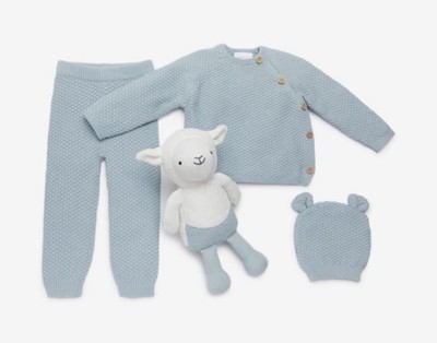 Loomsake 4 Piece Sweater Gift Set 0-3M