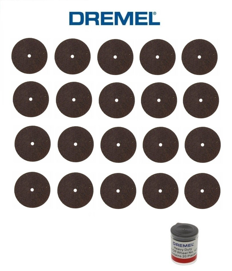 DREMEL ® Genuine 420 Heavy Duty Cut-Off Wheels (D=24mm) (20/Pack ...