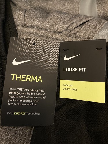 NWT Girls Nike Therma Open Hem Fleece Pants LOOSE FIT BV2812 size: S, M, L - Picture 10 of 12