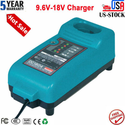 18 Volt 4.8Ah Battery for Makita / DC1804 Charger PA18 1834 1823