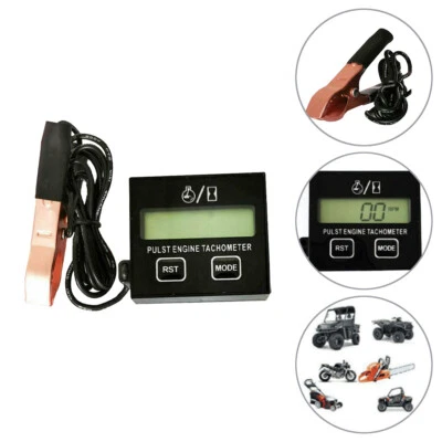 MARKENLOS Drehzahlmesser Digital Tachometer für Motorsäge Kettensäge und andere Takter