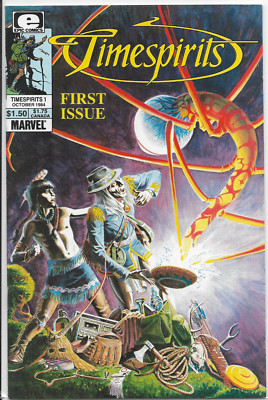 Timespirits #1 & #2 - 1984 Epic Comic - Never Read! Never Opened! See ...