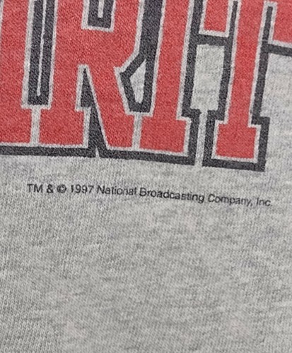 SATURDAY NIGHT LIVE Spartan Spirit MENS LARGE Shirt 1997 Will Ferrell SNL - Picture 3 of 12