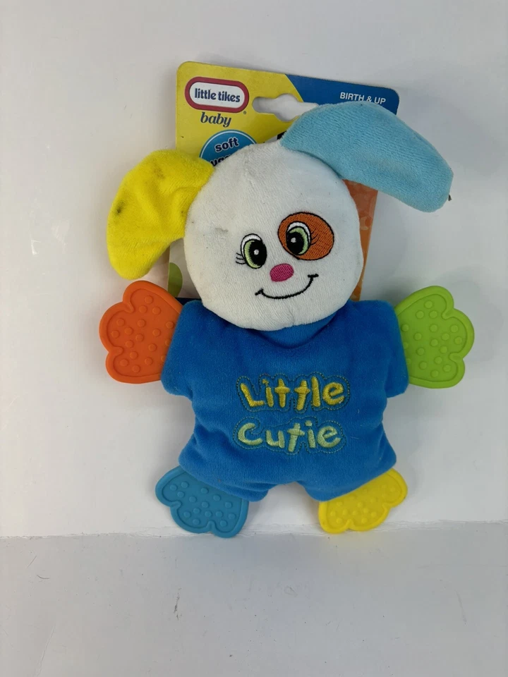 Nuevo de Lote Antiguo Little Tikes Bebé Little Cutie Cachorro Perro Peluche Mordedor Juguete Huggy 2006 Foto 2 de 4
