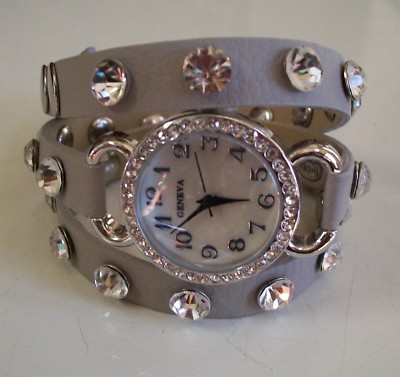 Number Dial Casual Dressy Wrap Around Rhinestones Fashion Women's/Girl's Watch
