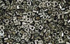 (850) Zinc Plated 1/4-20 Square Nut - Coarse Thread