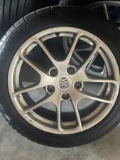Silver Porsche Wheels Pre Owned Fits Boxster Or Cayman