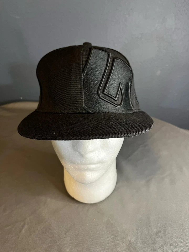 Burton Nuevo ERA 7 1/8 Gorra Gorra Para Hombres Negro Snowboard Exterior Esquí Bordado RARO Foto 2 de 4