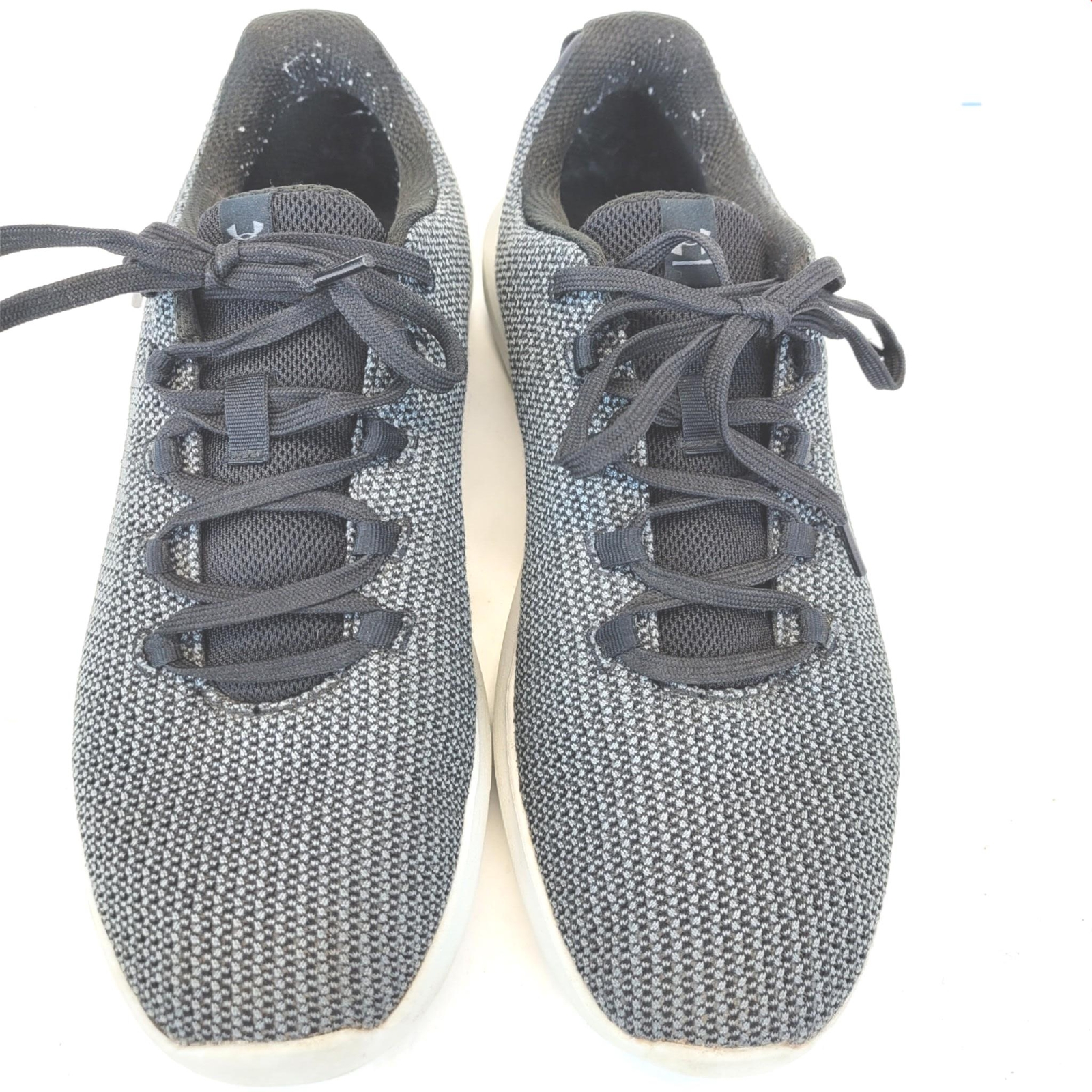 Under Armour Mens Ripple 3021186-004 Black White Sneakers Casual