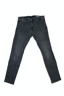 Replay Anbass Herren Jeans - M914D - grau - Stretch W32 / L34
