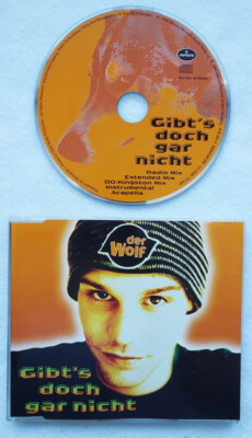 Der Wolf - Gibt's doch gar nicht (CD Single, 1996, Mercury  Records) NM/VG (3)