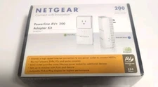 Netgear Powerline AV+ 200 Adapter Kit  XAV2501 New Sealed Box