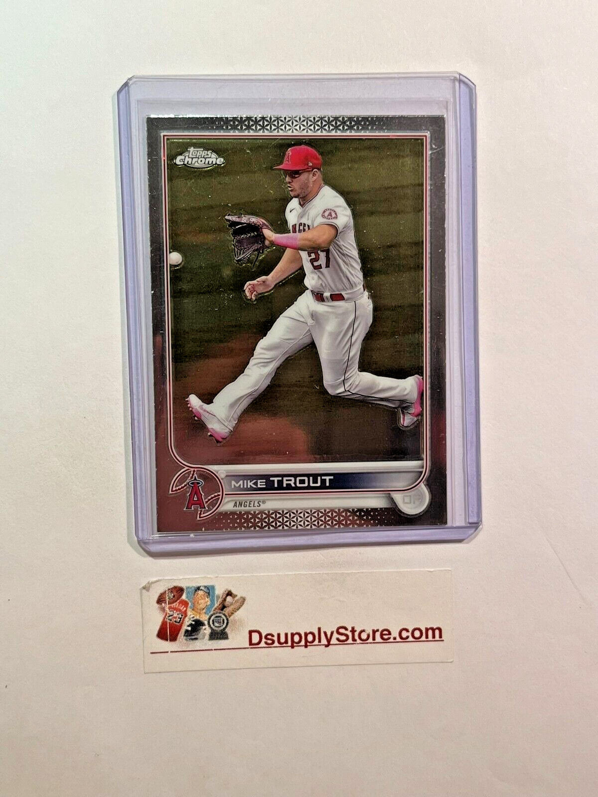 2022 Topps Chrome Mike Trout #200 Los Angeles Angels FREE SHIPPING