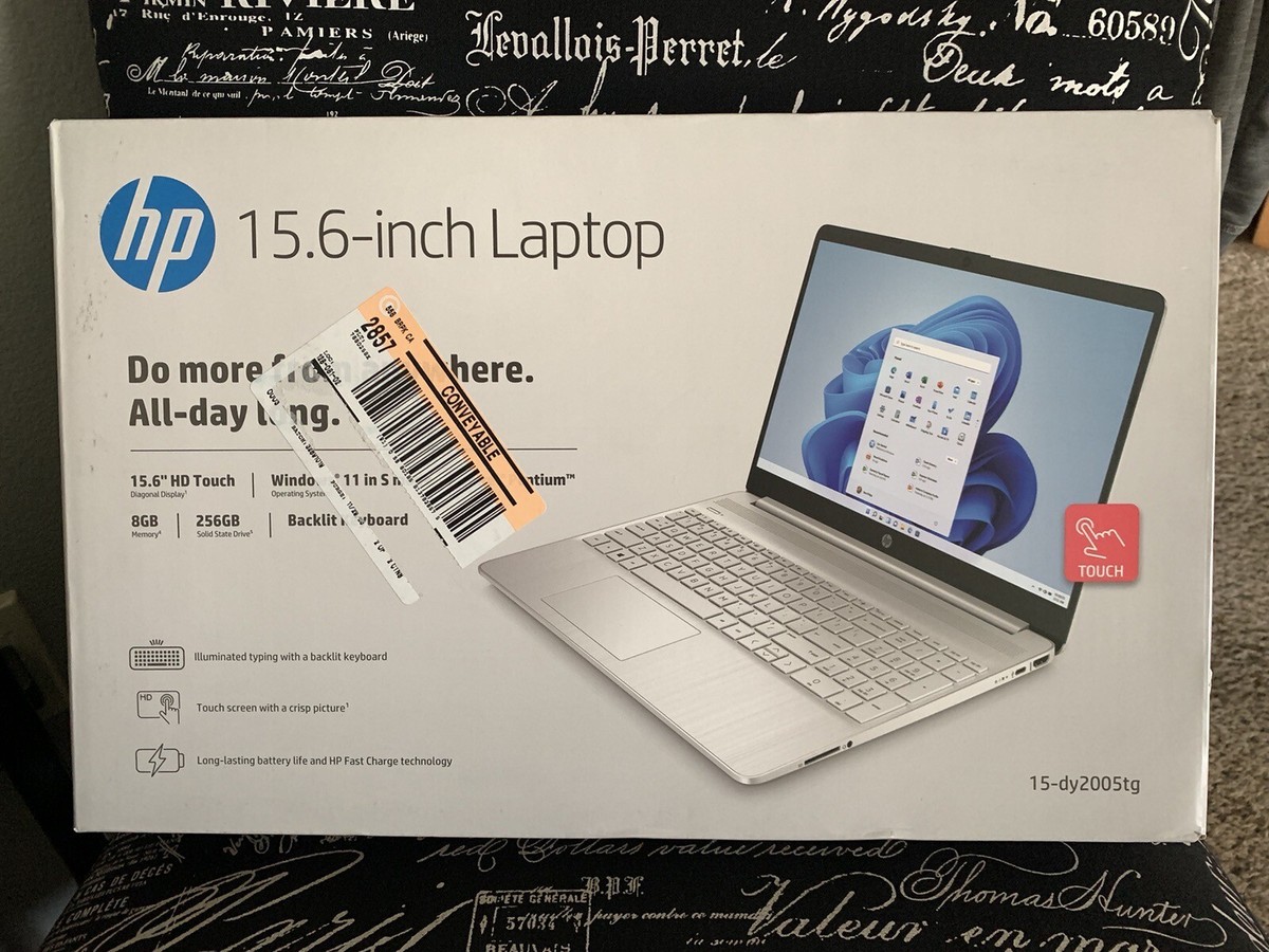 HP 15-dy2005tg (256GB SSD, Intel Pentium Gold 7505,
