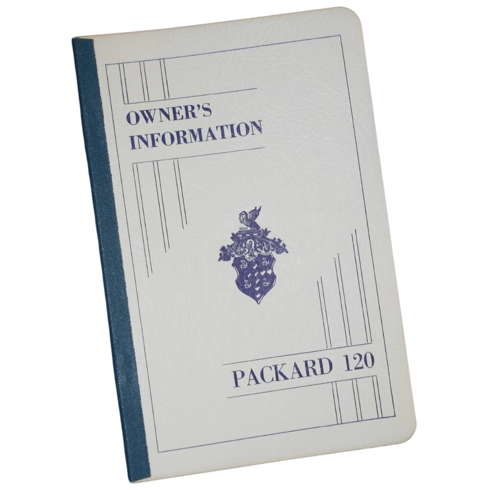 Packard Manuales del Propietario | Modelo Años 1935-1941 | Reimpreso Foto 2 de 4