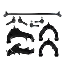 9 Pc Upper Lower Control Arms Center Link TieRods Kit for Nissan Frontier Xterra