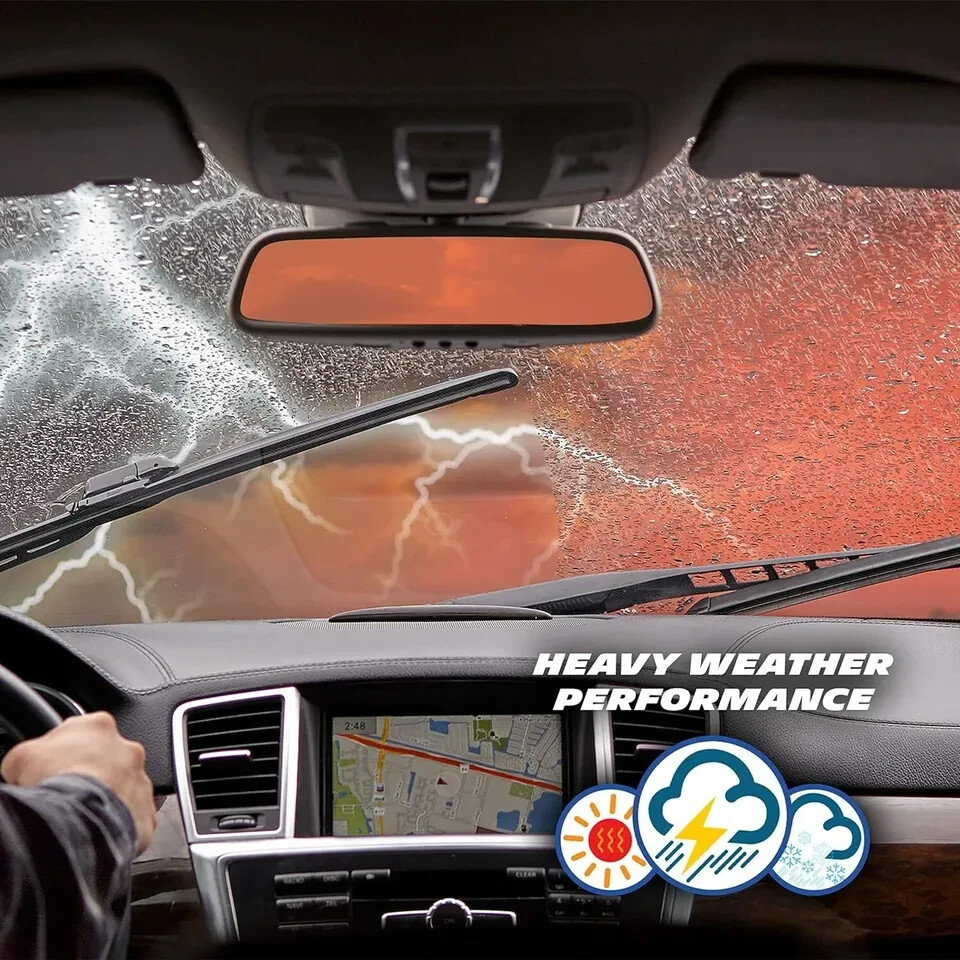 Wiper Blades 2pk Standard Wipers fit 19942004 Chevrolet Chevy S10