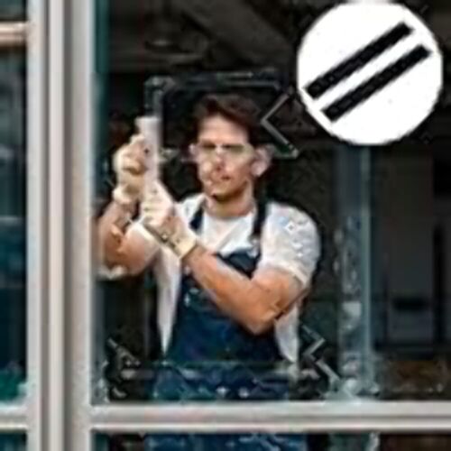 15mm Bridge Packers - Black HIPS Glazing Packers for Easy Leveling of Doors & Wi - Picture 6 of 9