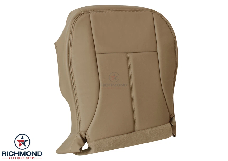 GMC Canyon SLT Z71 2009 2010 Sport Z85-lado del conductor parte inferior cuero cubierta de asiento tostado Foto 2 de 4