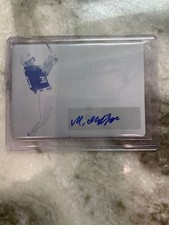 2021 Leaf  Michael Gupton  1/1 cyan Printing Plate Auto Perfect Game