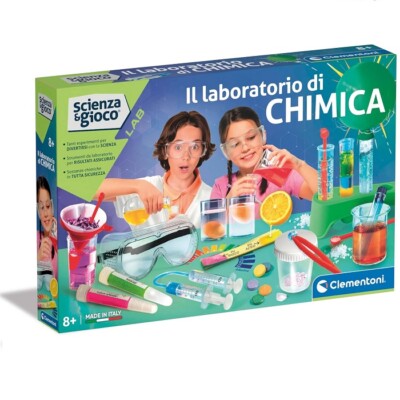 Clementoni Laboratorio Chimica Kit Esperimenti Piccolo Chimico