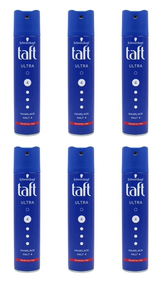 Schwarzkopf Taft Ultra Haarlack Halt 4 , 6x250ml EAN4015100437089