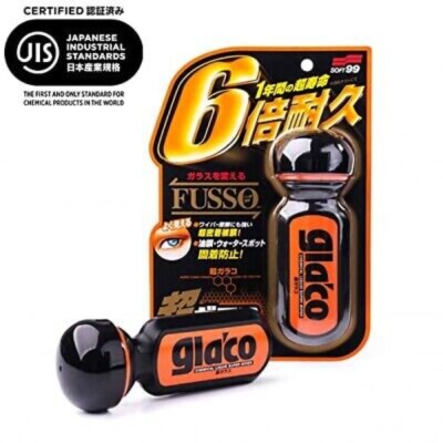 Soft99 Glaco Roll-On Windshield Glass Long Lasting Water Rain Repellent 70ml