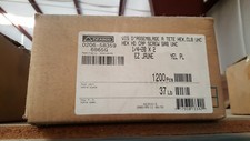 Hex Bolt Grade 8, 1/4-20x2, Yel Zinc Plated , Pk 1200 w/certs