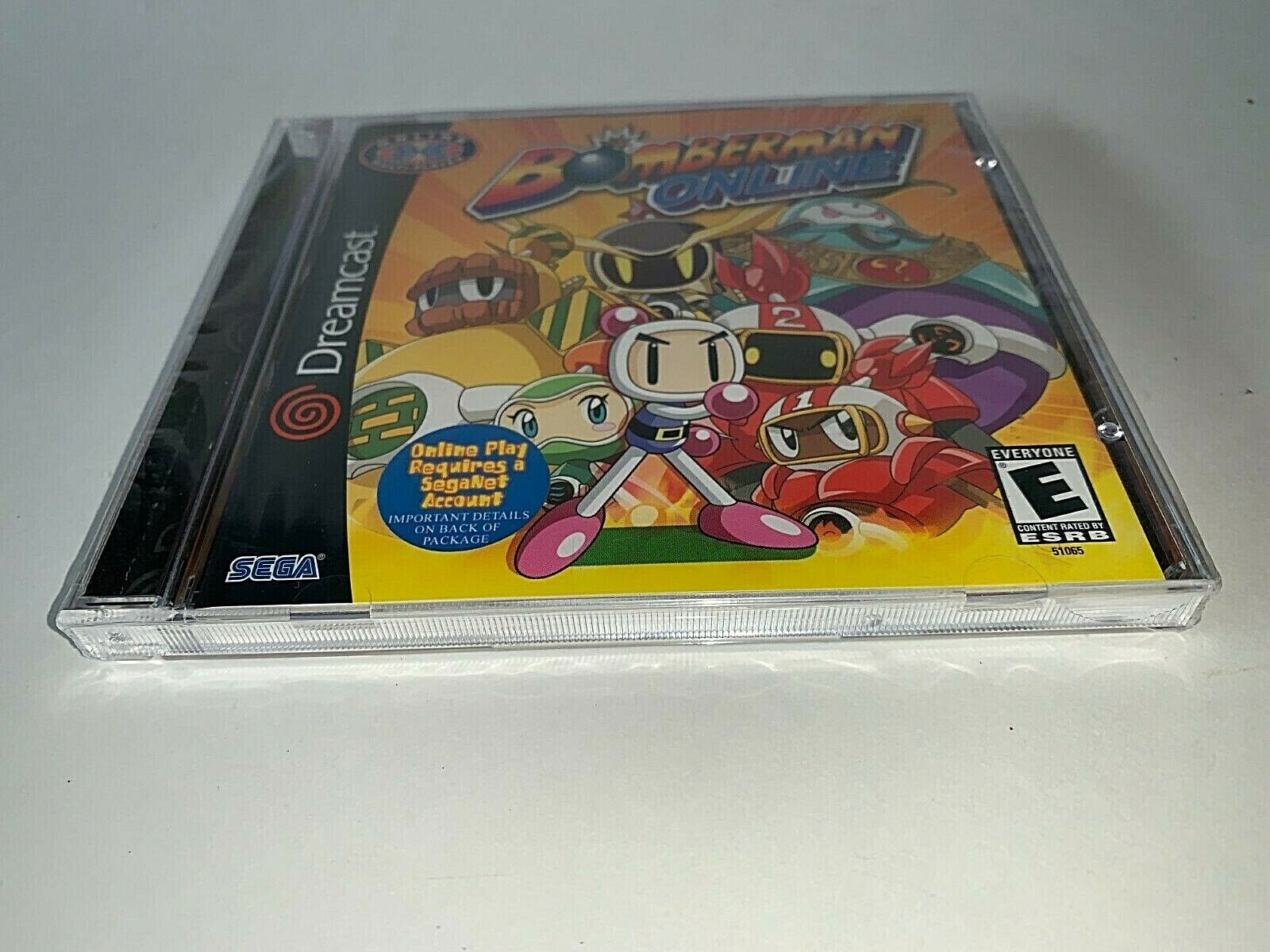 Bomberman Online (Sega Dreamcast, 2001) Brand New Factory Sealed Toys R Us  Copy