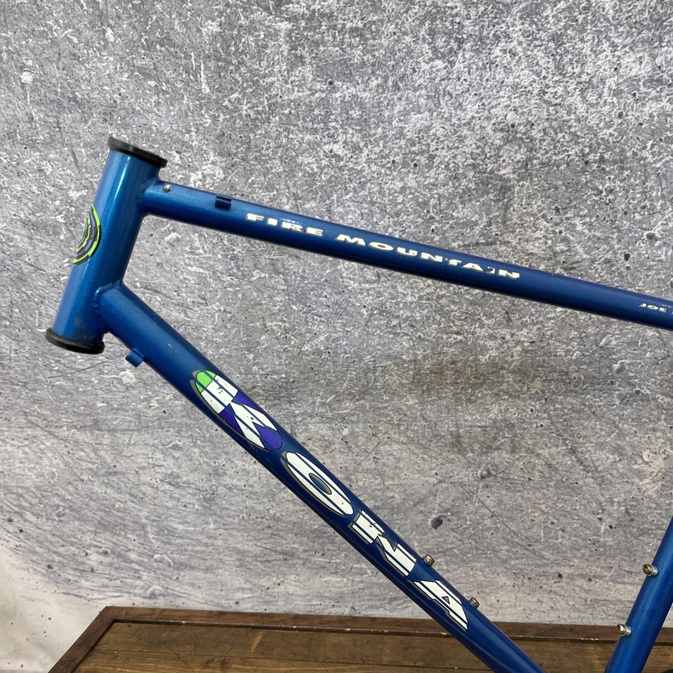 Vintage Kona Fire Mountain MTB Frame 19in Joe Murray Blue 90s MTB 26in 135mm - Image 3 of 4
