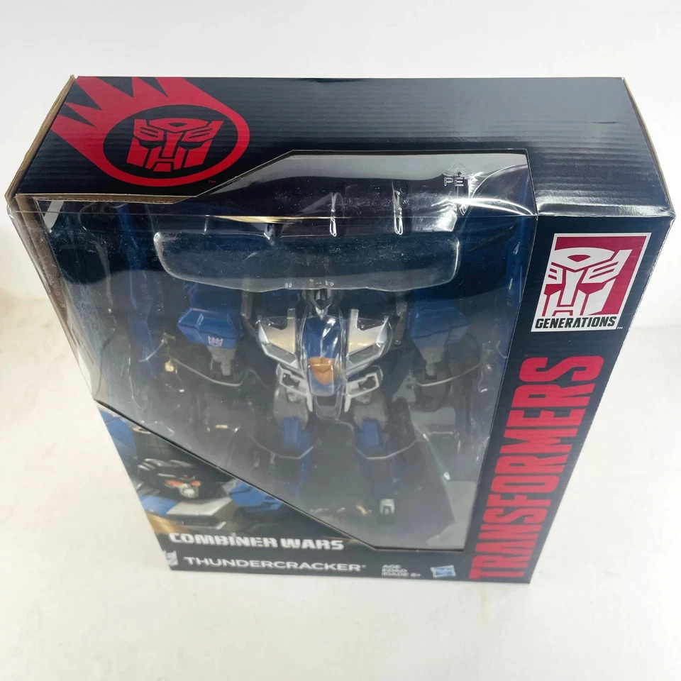 Figura de acción Transformers Generations Leader Class Combiner Wars Thundercracker Foto 3 de 4