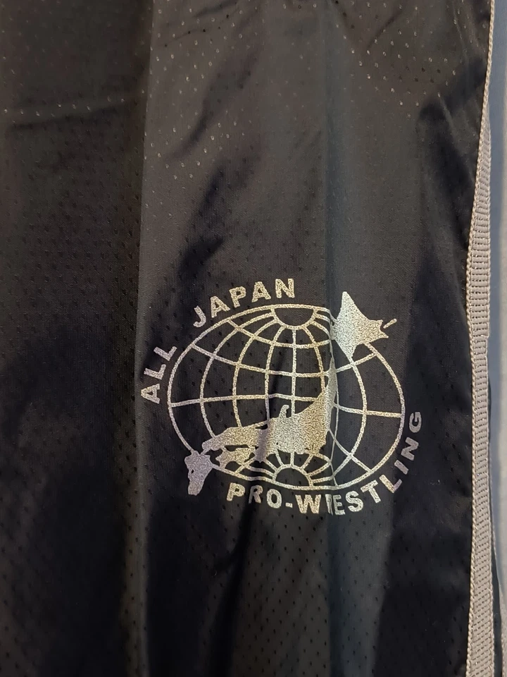 All Japan Pro 摔跤运动服夹克和裤子 L (M) puroresu AJPW — 第 4/4 张图片