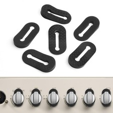 Silicone Stove Knob Safety Locks - Child Proof Oven Knob Locks 6 Pack 
