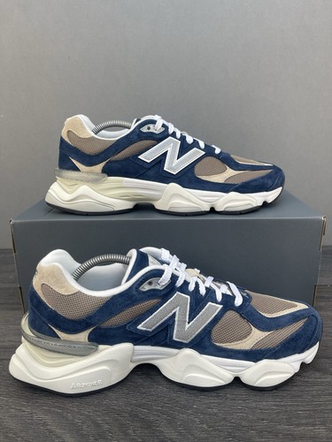 New Balance 9060 Navy / Mushroom Trainers U9060LBB UK 9