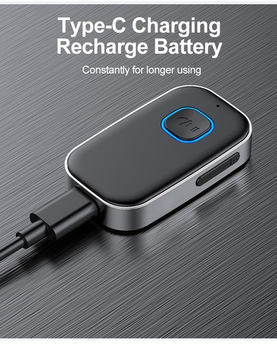 USB Wireless Bluetooth 5.0 AUX Transmitter Receiver 3.5mm 2in1 Audio Adapter Car - Picture 8 of 12