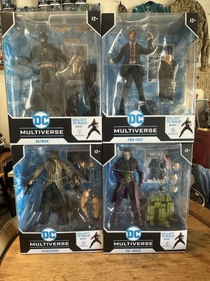 McFarlane DC Multiverse Dark Knight Trilogy Bane BAF complete set