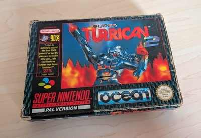 Super Turrican 2 - Super Nintendo (SNES) PAL UK - Komplett mit Box und Handbuch