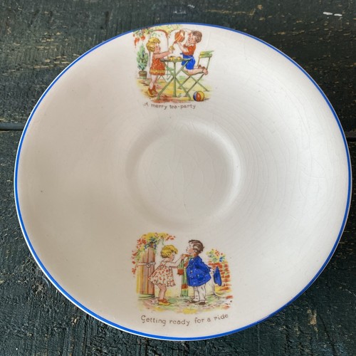 James Kent Fenton 2907 Mary Mary Quite Contrary Tea Cup & Saucer Nursery Rhyme - Picture 8 of 14